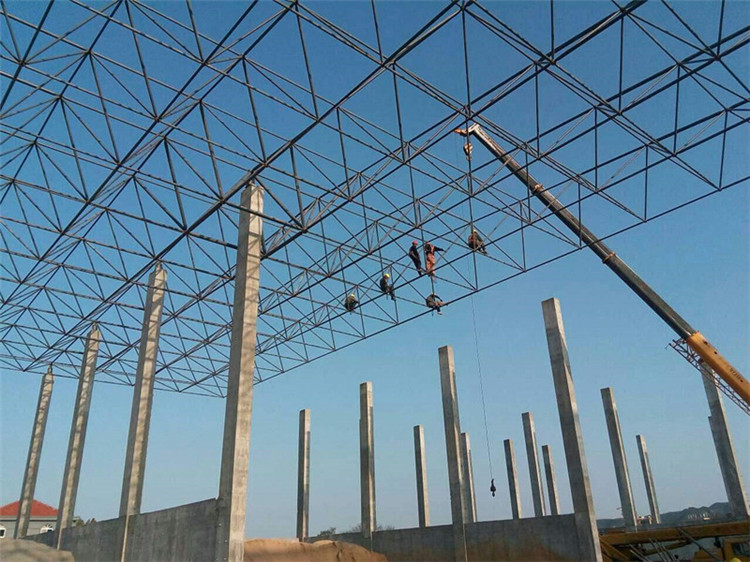 贵州加气站钢结构网架案例10